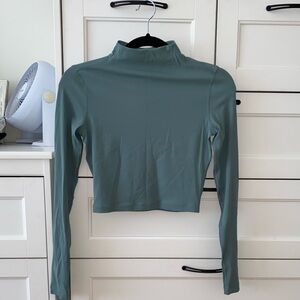 lululemon ‘All Aligned’ mock neck cropped long sleeve